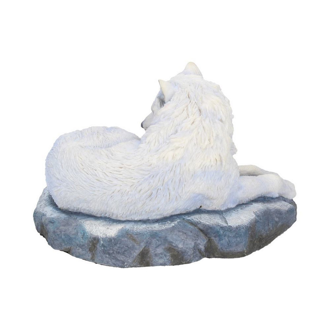 Guardian of the North Wolf Figurine by Lisa Parker Snowy Wolf Ornament B2003F6