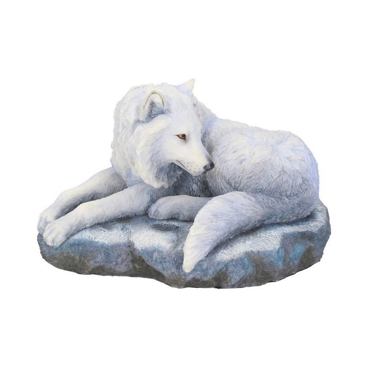 Guardian of the North Wolf Figurine by Lisa Parker Snowy Wolf Ornament B2003F6