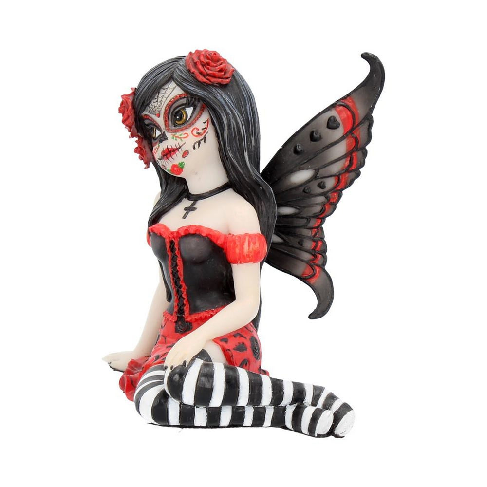 Rosalia Figurine Sugar Skull Fairy Ornament B2297F6