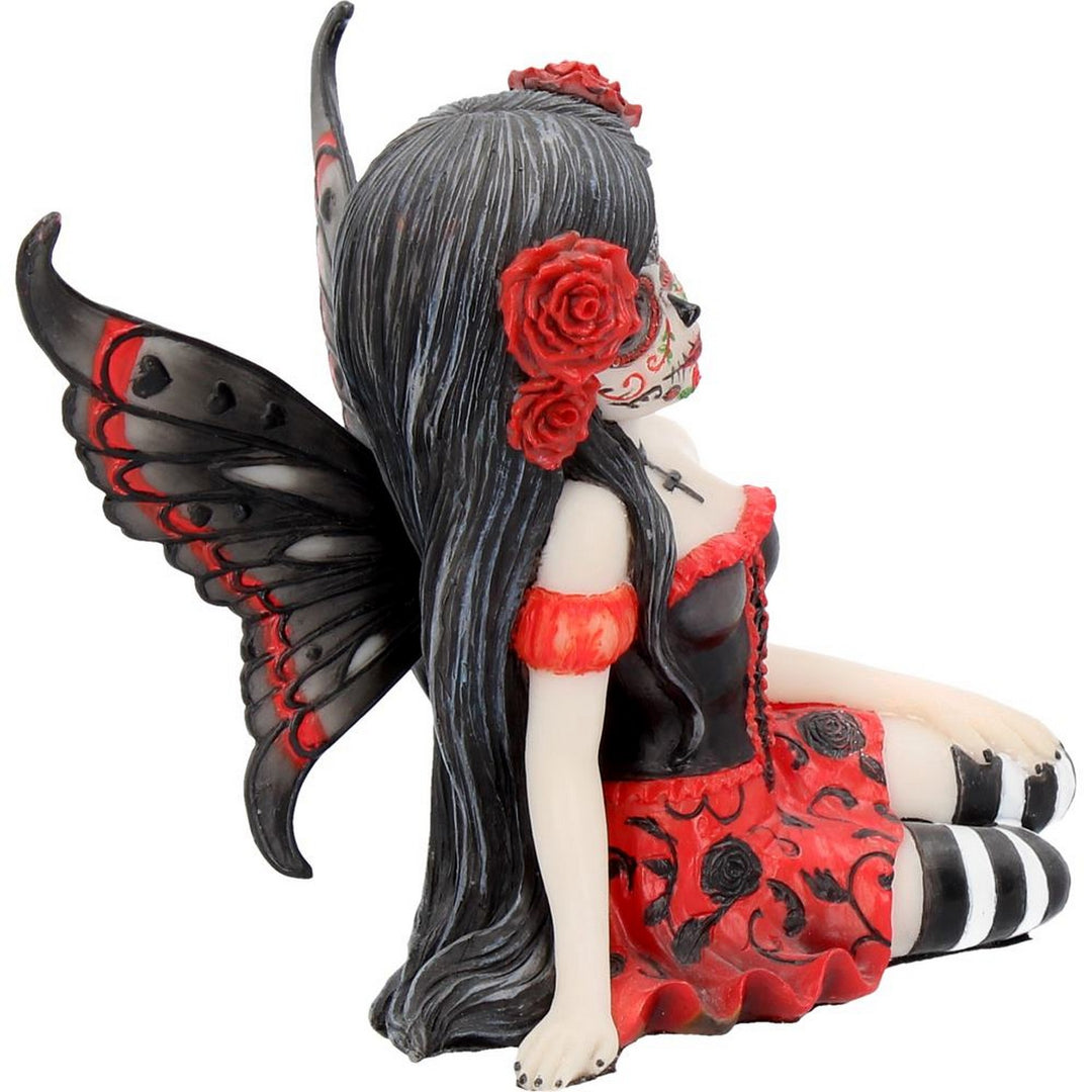 Rosalia Figurine Sugar Skull Fairy Ornament B2297F6