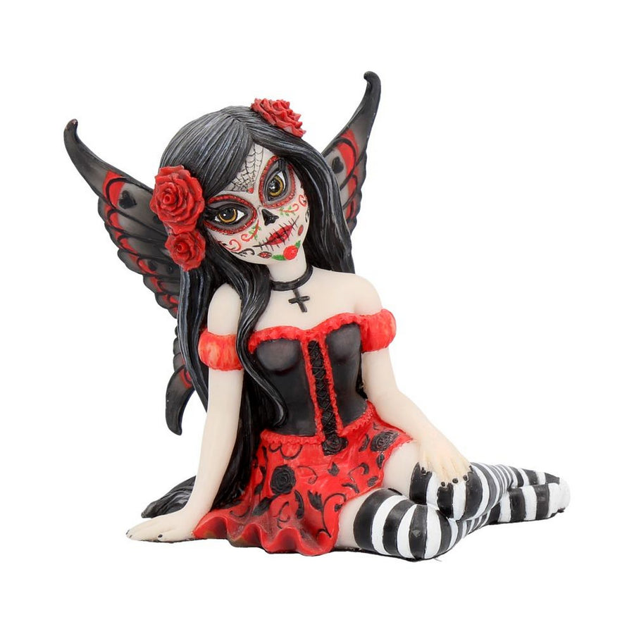 Rosalia Figurine Sugar Skull Fairy Ornament B2297F6