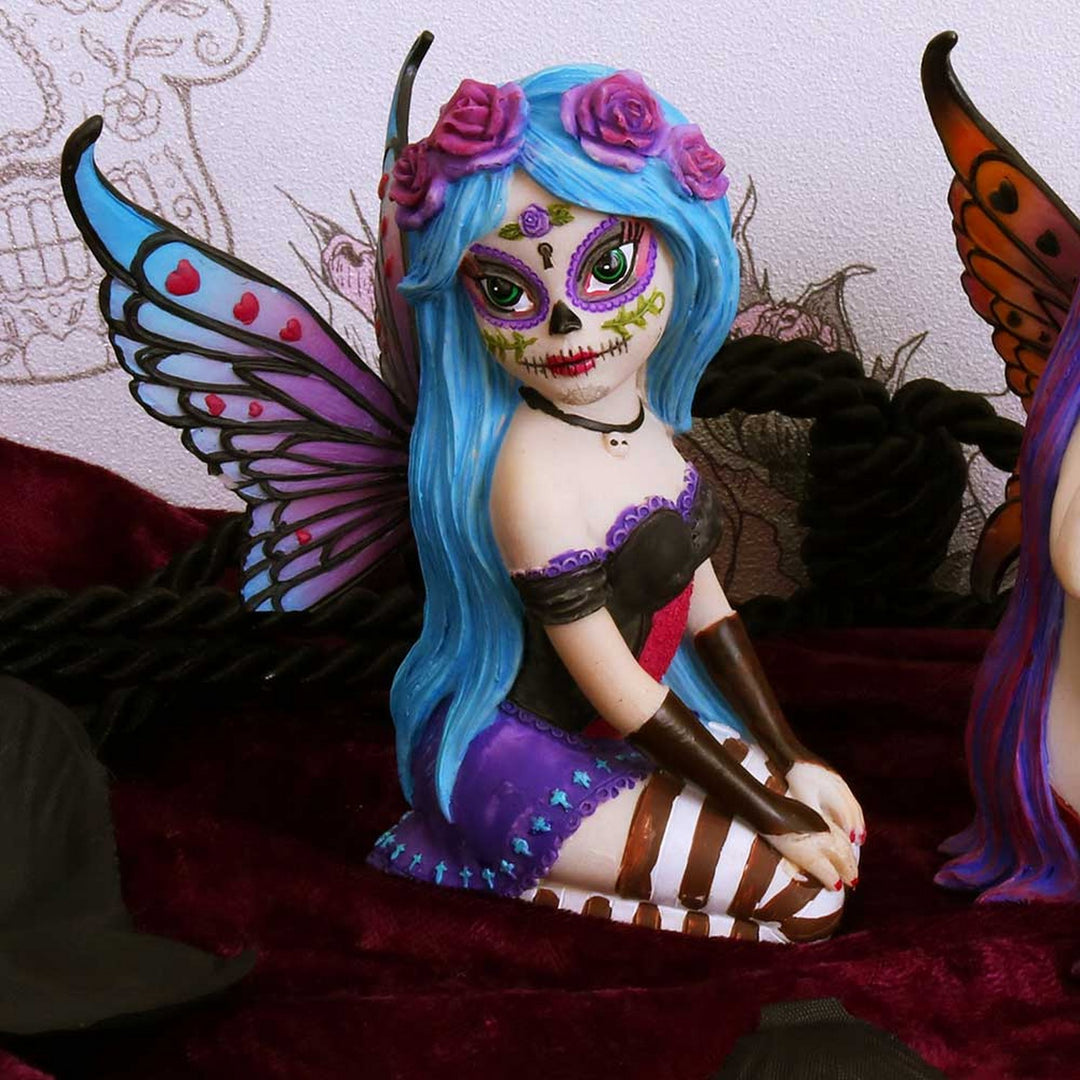 Azula Figurine Sugar Skull Fairy Ornament B2298F6