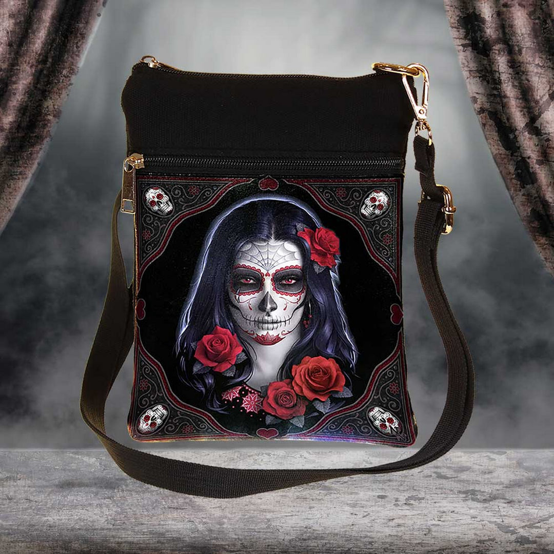 Small Sugar Skull Shoulder Bag by James Ryman B2348F6