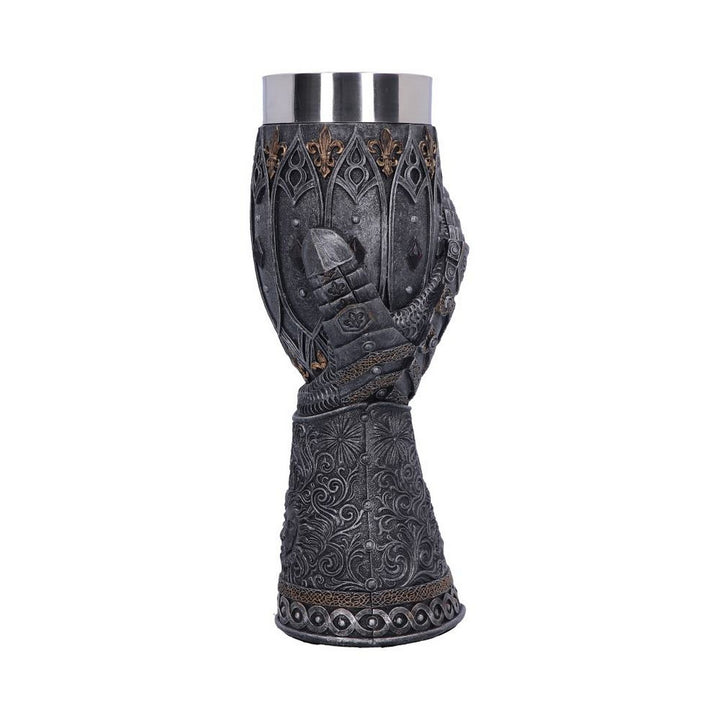 Medieval Lion Heart Gauntlet Armour Goblet B2404G6