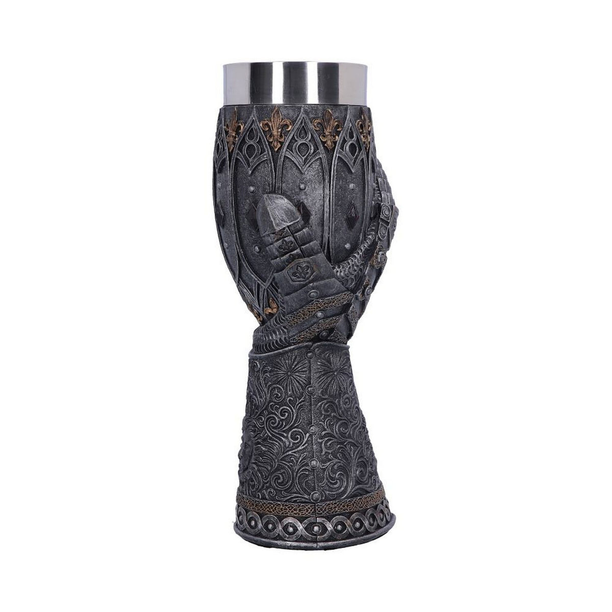 Medieval Lion Heart Gauntlet Armour Goblet B2404G6