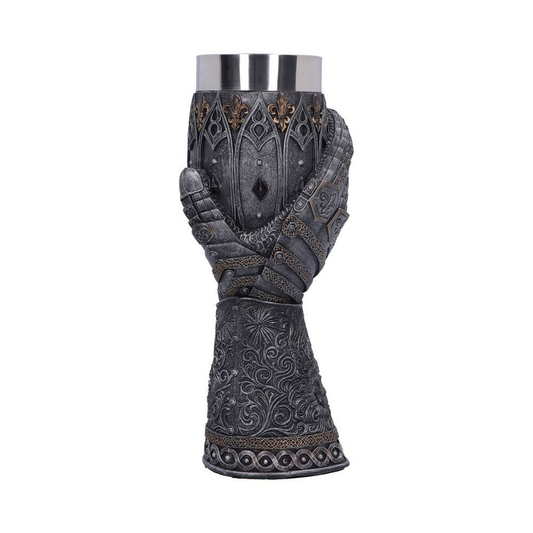 Medieval Lion Heart Gauntlet Armour Goblet B2404G6