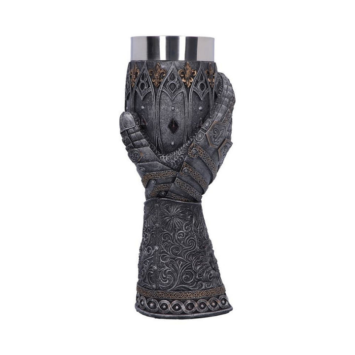 Medieval Lion Heart Gauntlet Armour Goblet B2404G6