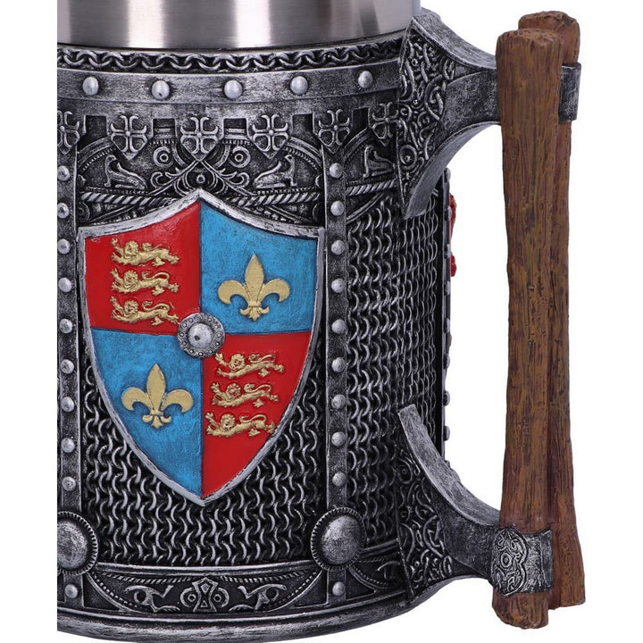 English Shield and Sigil Tankard 13.5cm B2405G6