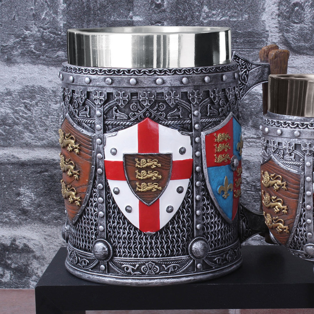 English Shield and Sigil Tankard 13.5cm B2405G6