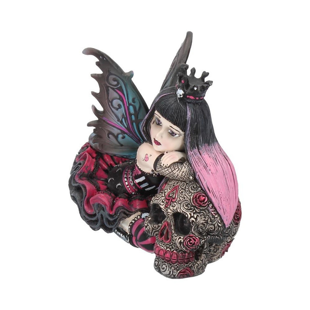 Little Shadows Lolita Figurine Gothic Fairy and Sugar Skull Ornament B2771G6