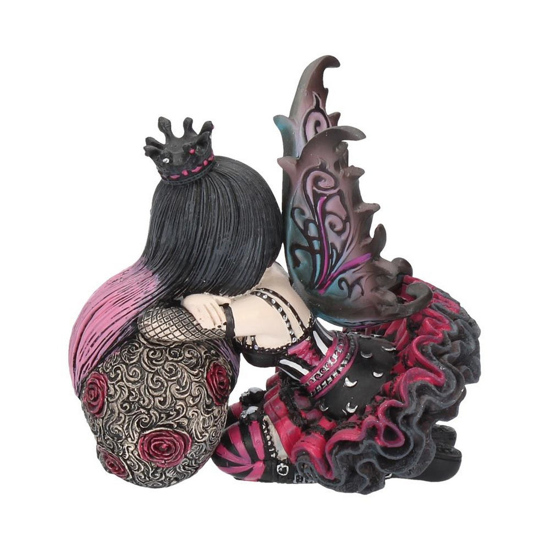 Little Shadows Lolita Figurine Gothic Fairy and Sugar Skull Ornament B2771G6