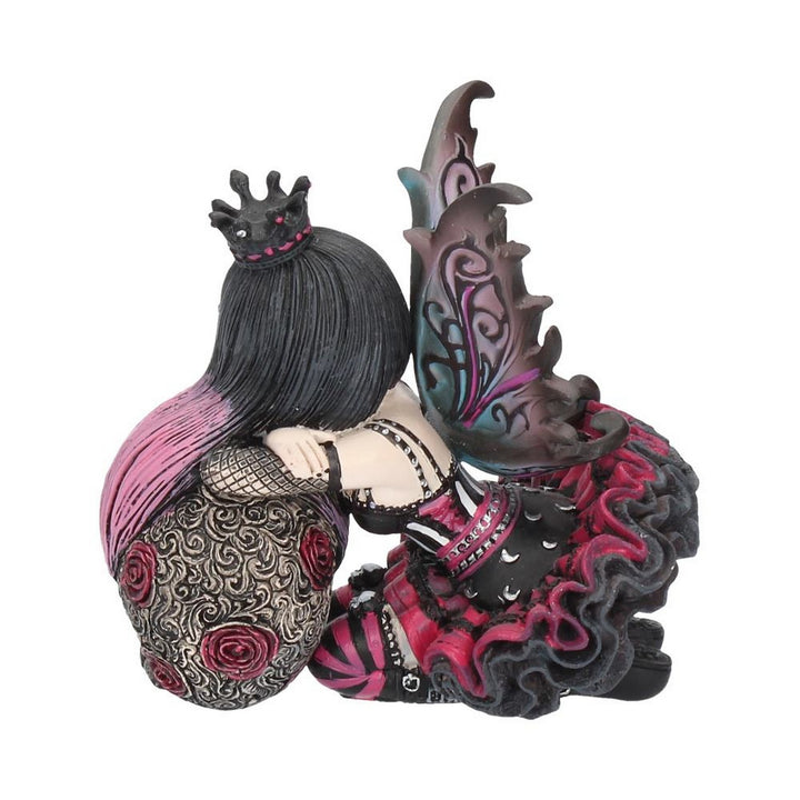 Little Shadows Lolita Figurine Gothic Fairy and Sugar Skull Ornament B2771G6