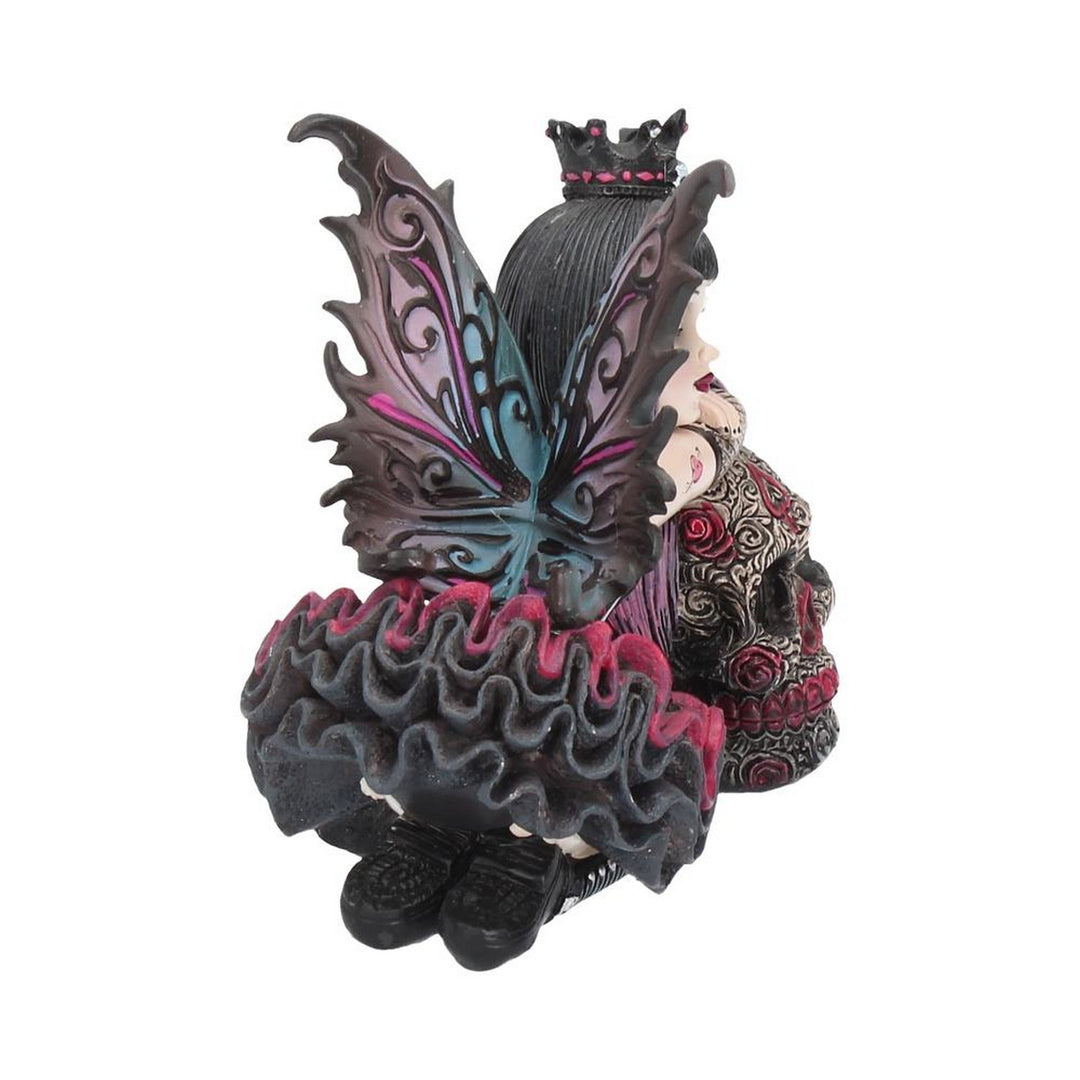 Little Shadows Lolita Figurine Gothic Fairy and Sugar Skull Ornament B2771G6