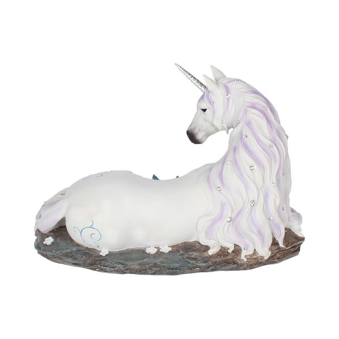 Jewelled Tranquillity Figurine White Unicorn and Crystal Ornament B2832H7
