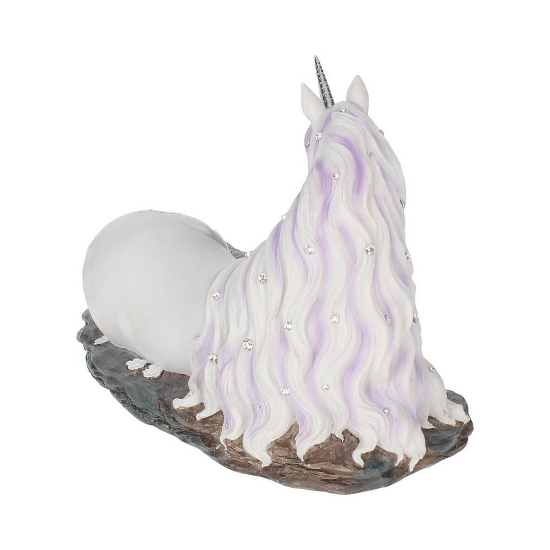 Jewelled Tranquillity Figurine White Unicorn and Crystal Ornament B2832H7