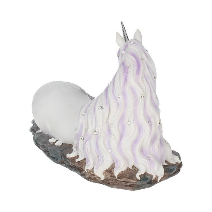 Jewelled Tranquillity Figurine White Unicorn and Crystal Ornament B2832H7