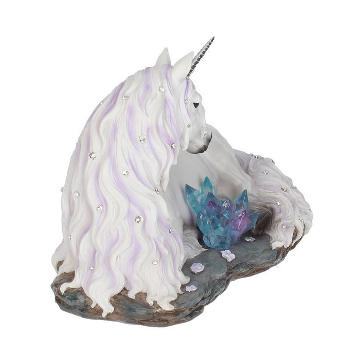 Jewelled Tranquillity Figurine White Unicorn and Crystal Ornament B2832H7