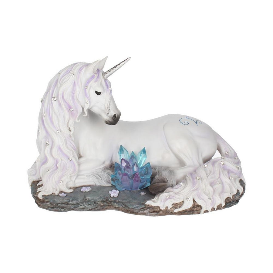 Jewelled Tranquillity Figurine White Unicorn and Crystal Ornament B2832H7