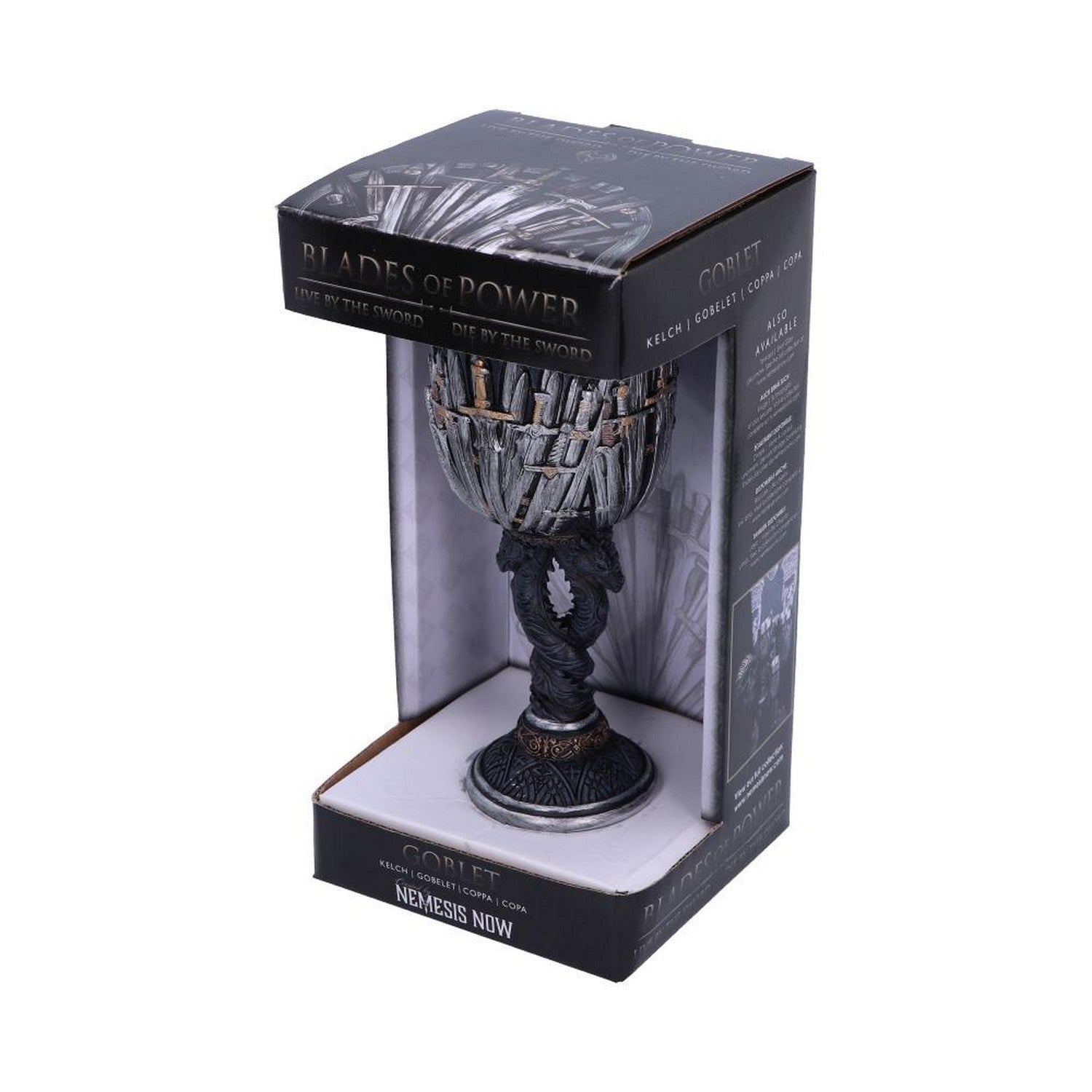 Nemesis Now Medieval Sword Dragon Wine Goblet B2947H7