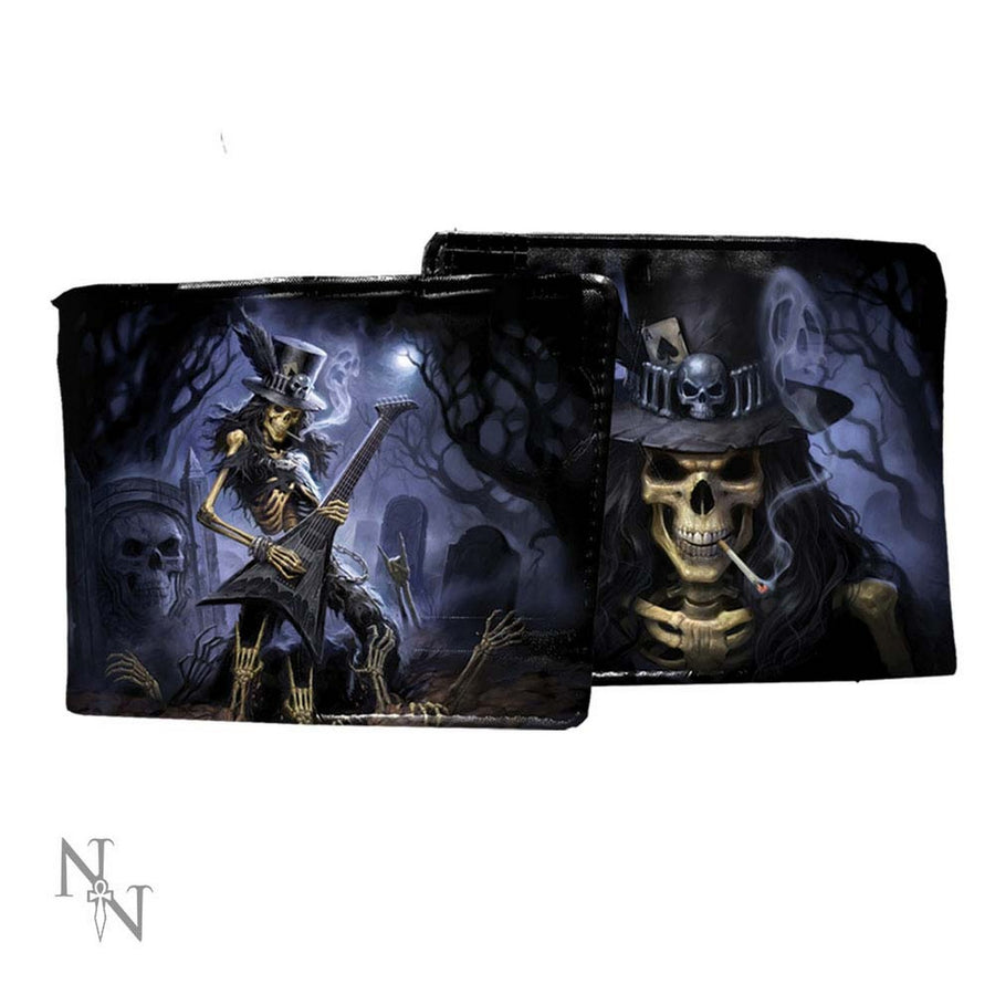 Nemesis Now James Ryman Play Dead Smoking Guitar Wallet Black 11cm B3131H7