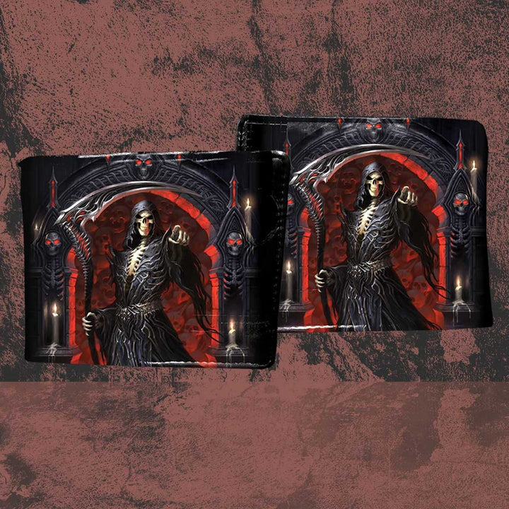 James Ryman You're Next Skeleton Grim Reaper Wallet B3134H7
