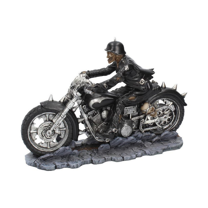 Hell on the Highway Skeleton Motorbike Ornament Figurine by James Ryman B3270H7