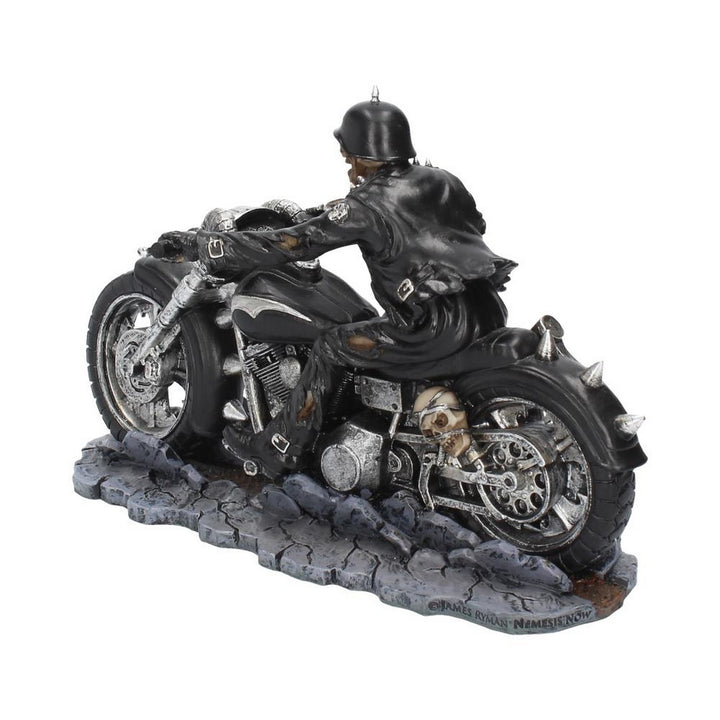 Hell on the Highway Skeleton Motorbike Ornament Figurine by James Ryman B3270H7