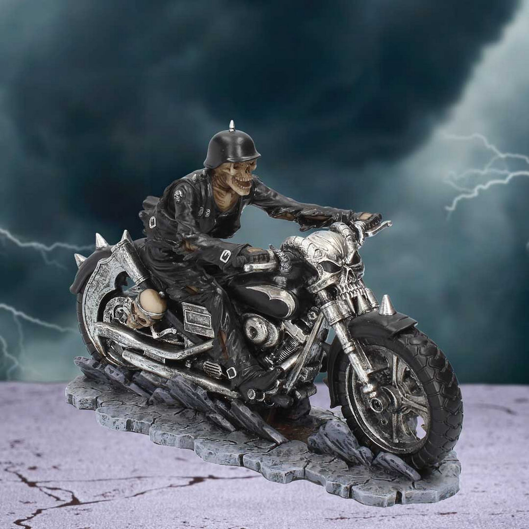 Hell on the Highway Skeleton Motorbike Ornament Figurine by James Ryman B3270H7