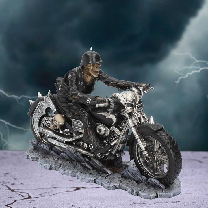 Hell on the Highway Skeleton Motorbike Ornament Figurine by James Ryman B3270H7