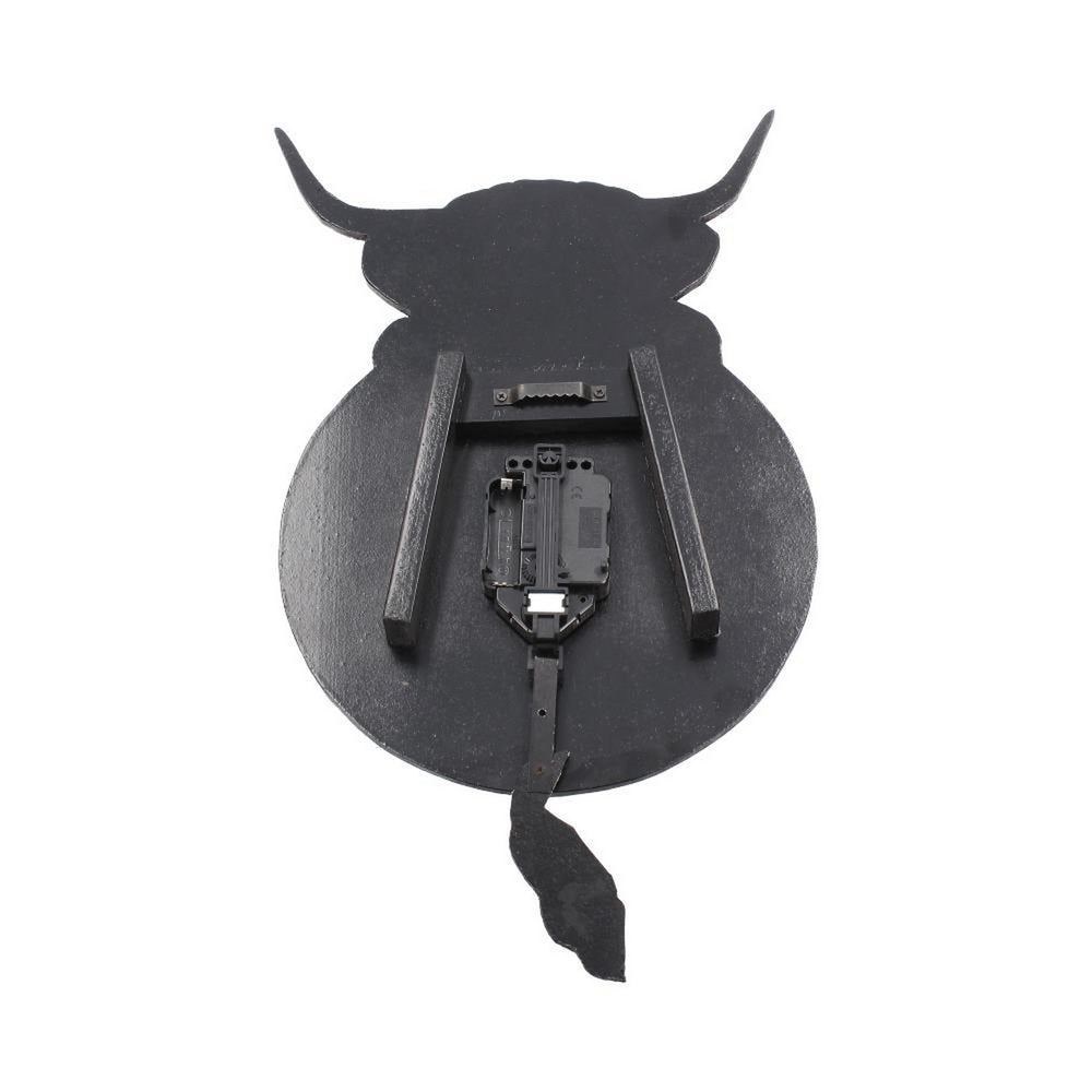 Highland Tickin' Cow Pendulum Clock B3507J7