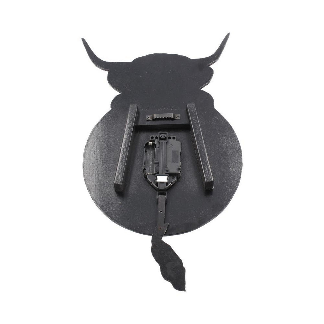 Highland Tickin' Cow Pendulum Clock B3507J7
