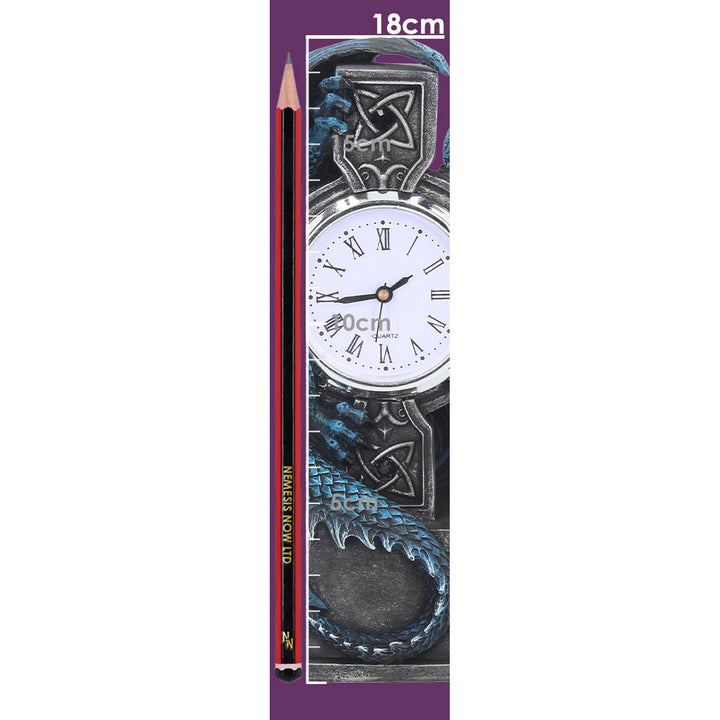 Draco Clock by Anne Stokes 17.8cm B3602J7