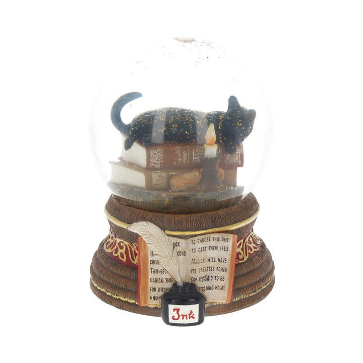 Lisa Parker Witching Hour Cat Snowglobe B3651J7