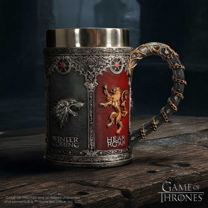 Game of Thrones House Sigil Tankard Mug 14cm B3700J7