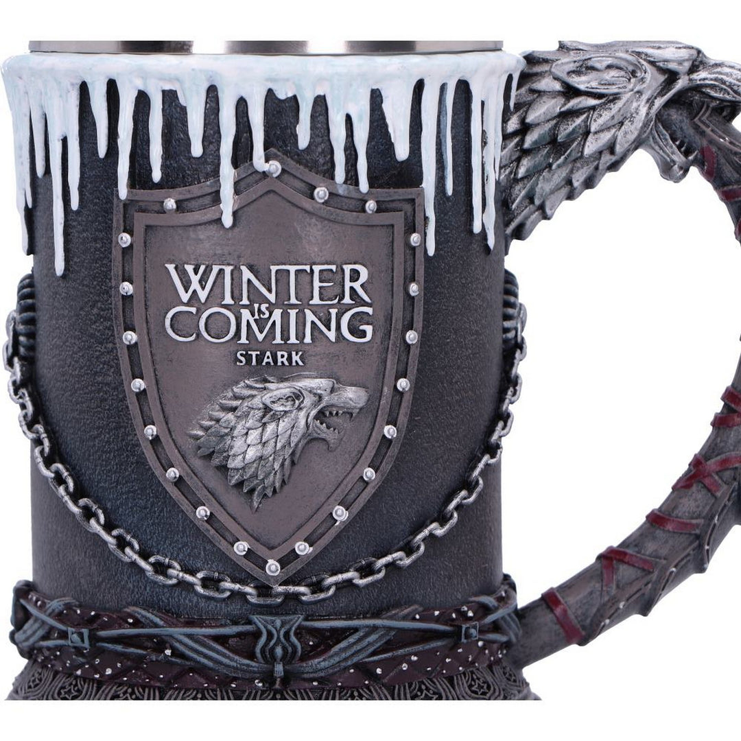 Game of Thrones House Stark Tankard Mug 14.7cm B3702J7