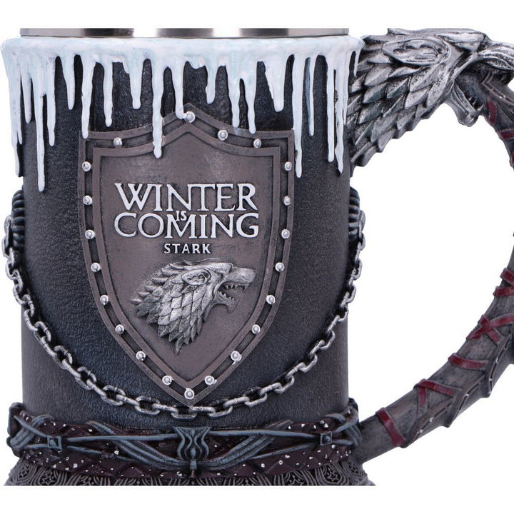 Game of Thrones House Stark Tankard Mug 14.7cm B3702J7