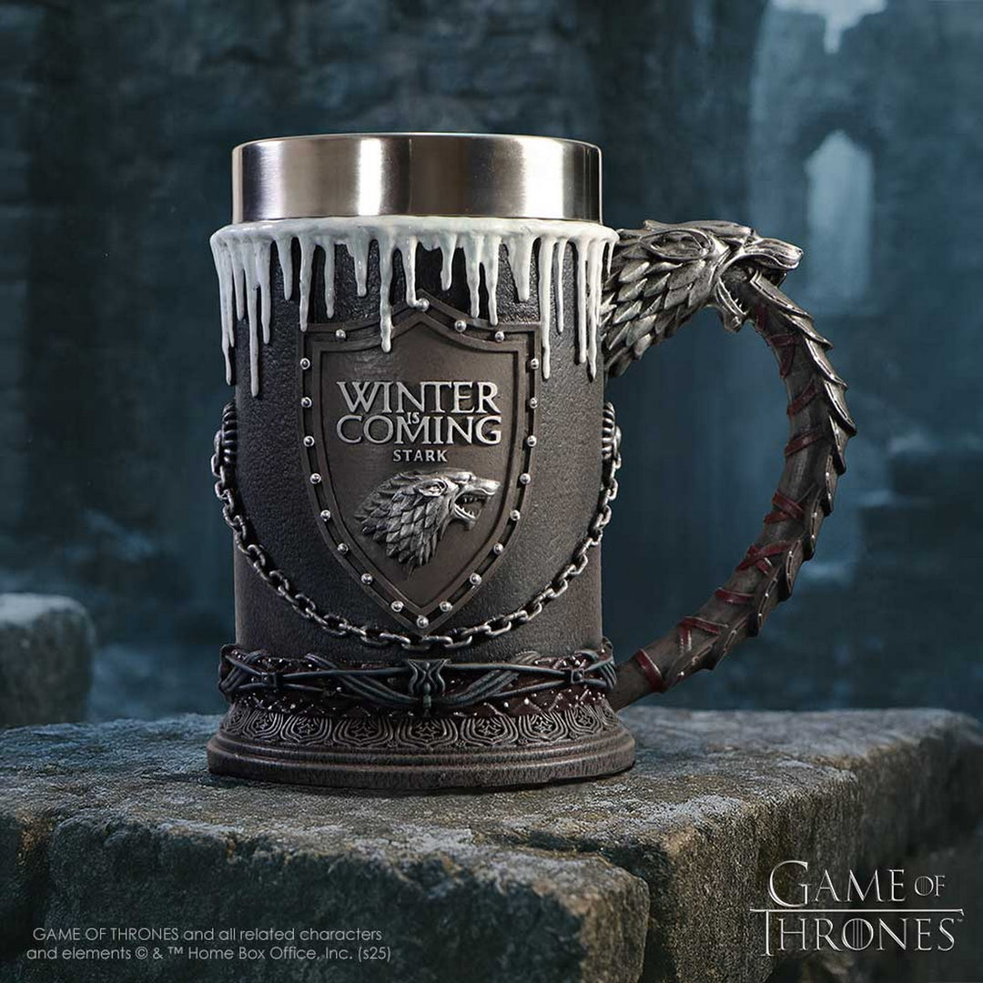 Game of Thrones House Stark Tankard Mug 14.7cm B3702J7