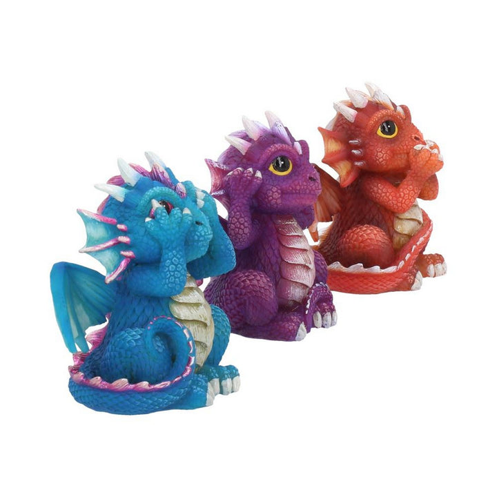 Nemesis Now Three Wise Dragonlings Figurines Dragon Ornaments B3756K8