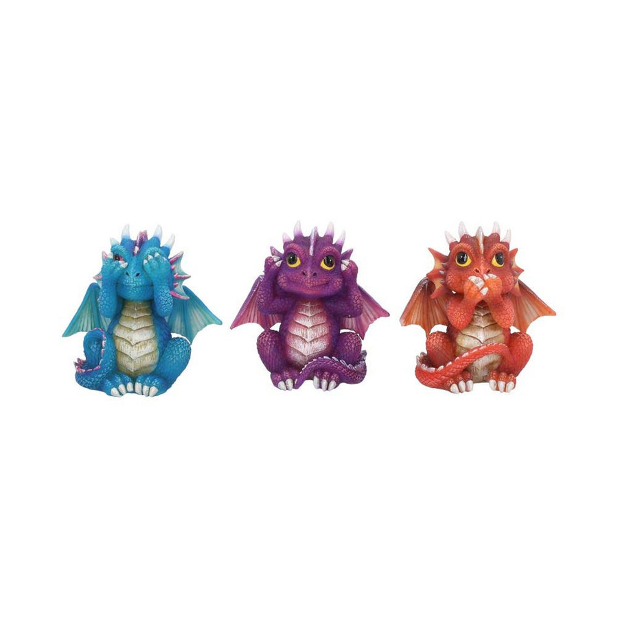 Nemesis Now Three Wise Dragonlings Figurines Dragon Ornaments B3756K8