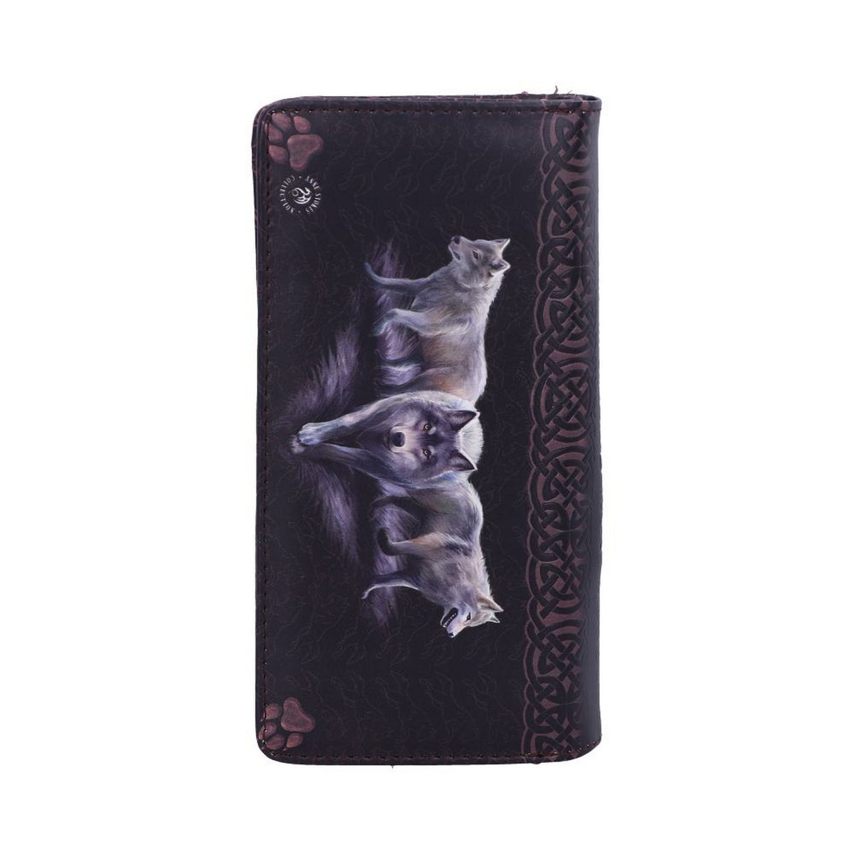 Anne Stokes Soul Bond Wolf Embossed Purse B3929K8
