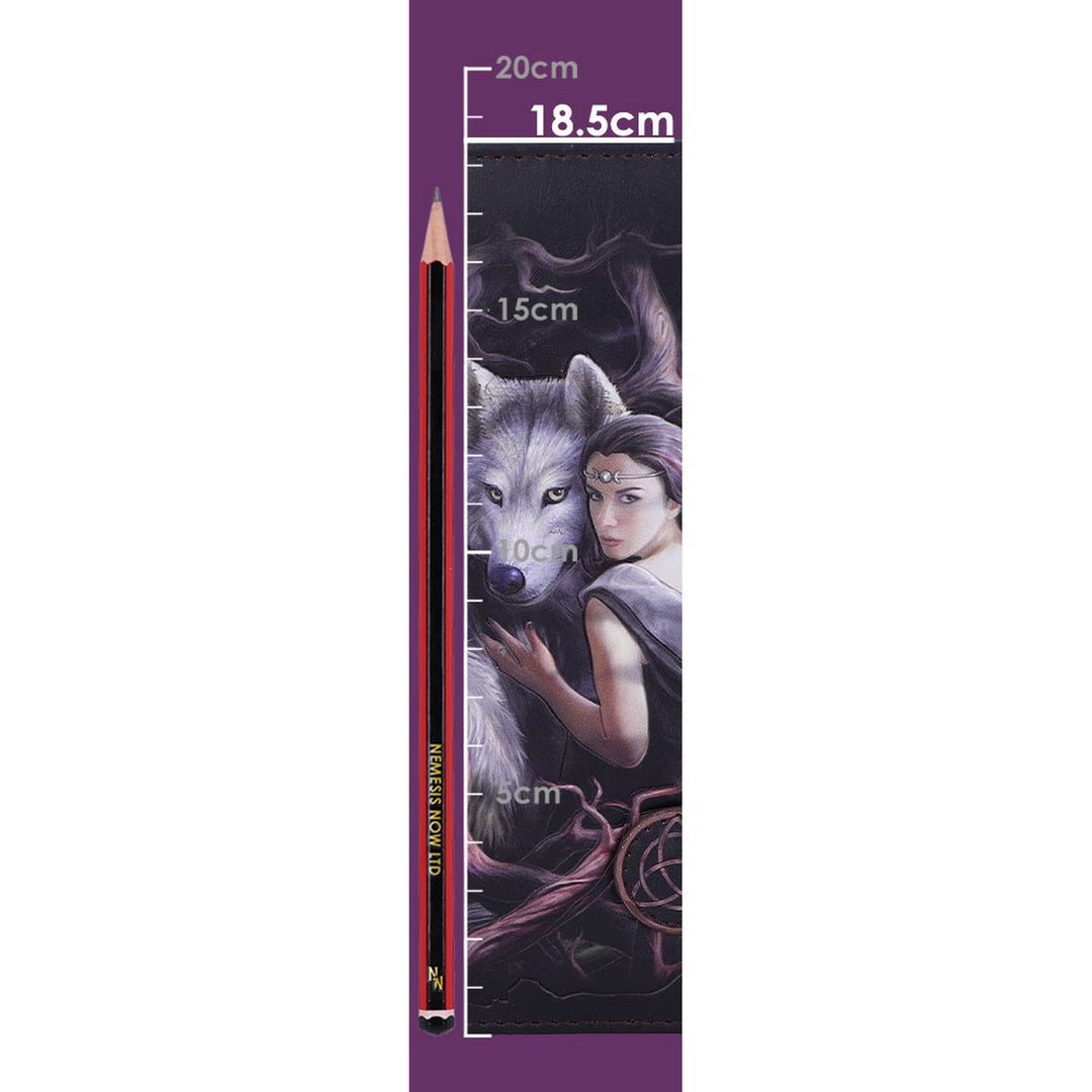 Anne Stokes Soul Bond Wolf Embossed Purse B3929K8