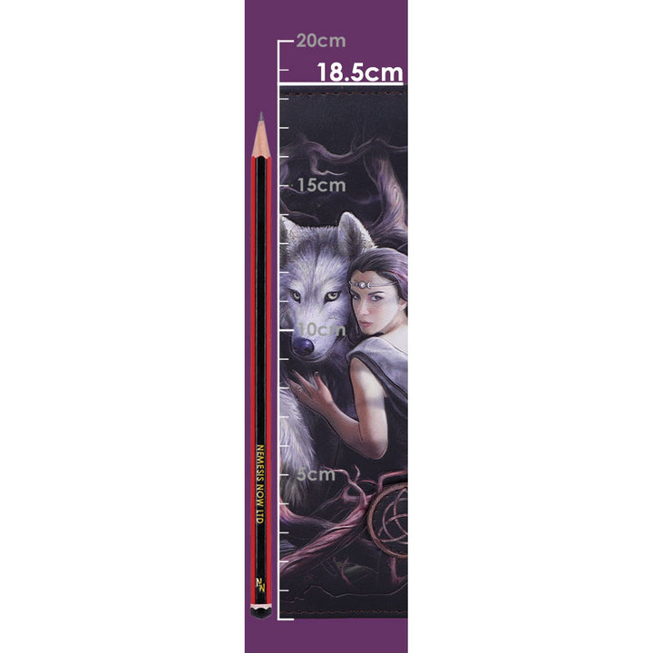 Anne Stokes Soul Bond Wolf Embossed Purse B3929K8