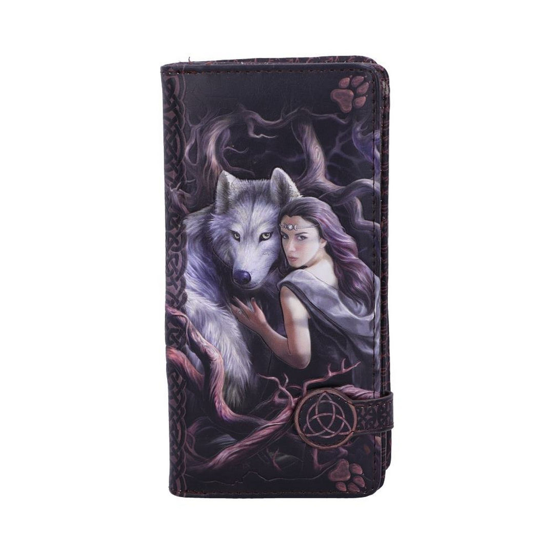 Anne Stokes Soul Bond Wolf Embossed Purse B3929K8