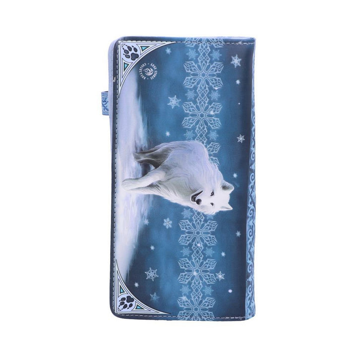 Anne Stokes Winter Guardians Wolf Embossed Purse B3930K8