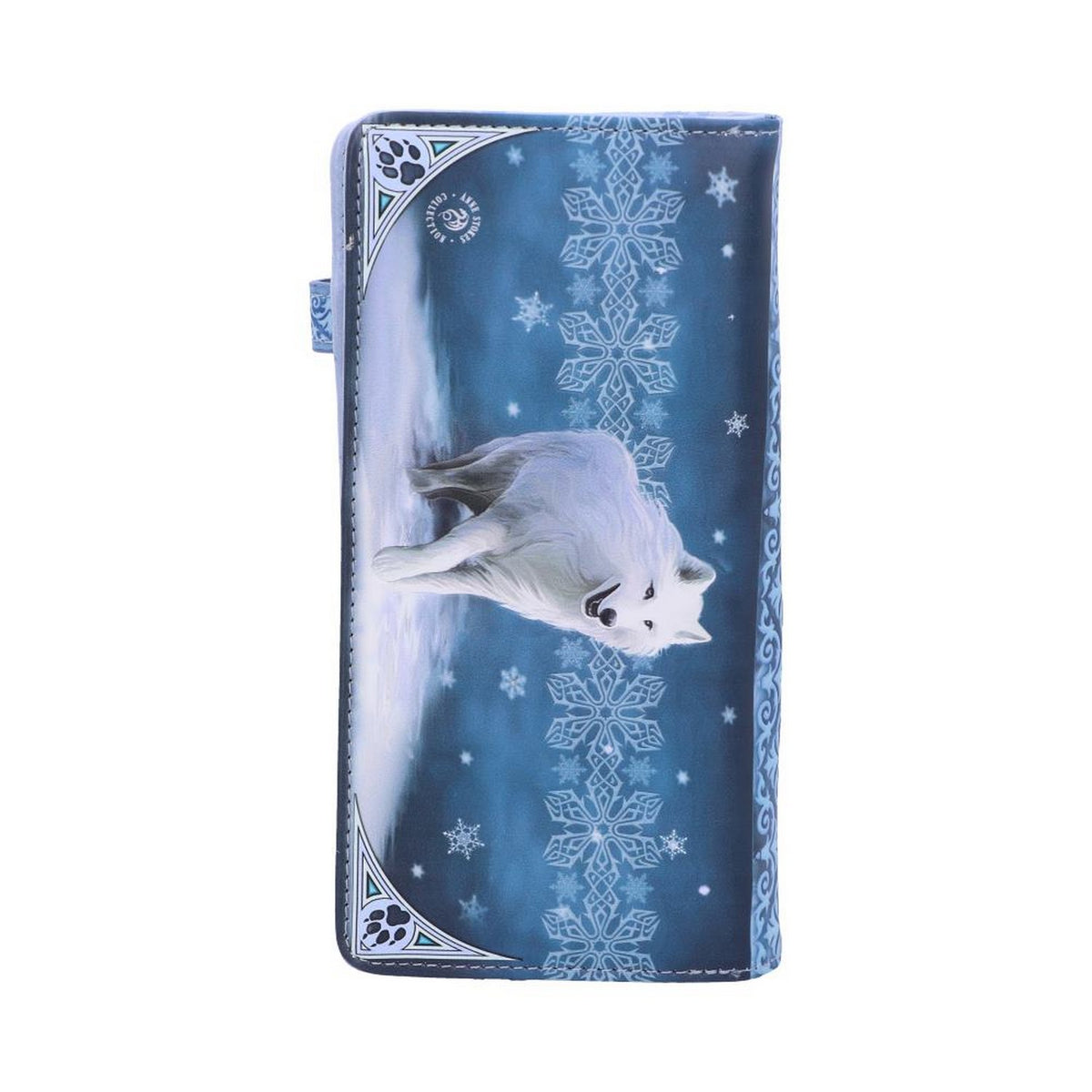 Anne Stokes Winter Guardians Wolf Embossed Purse B3930K8