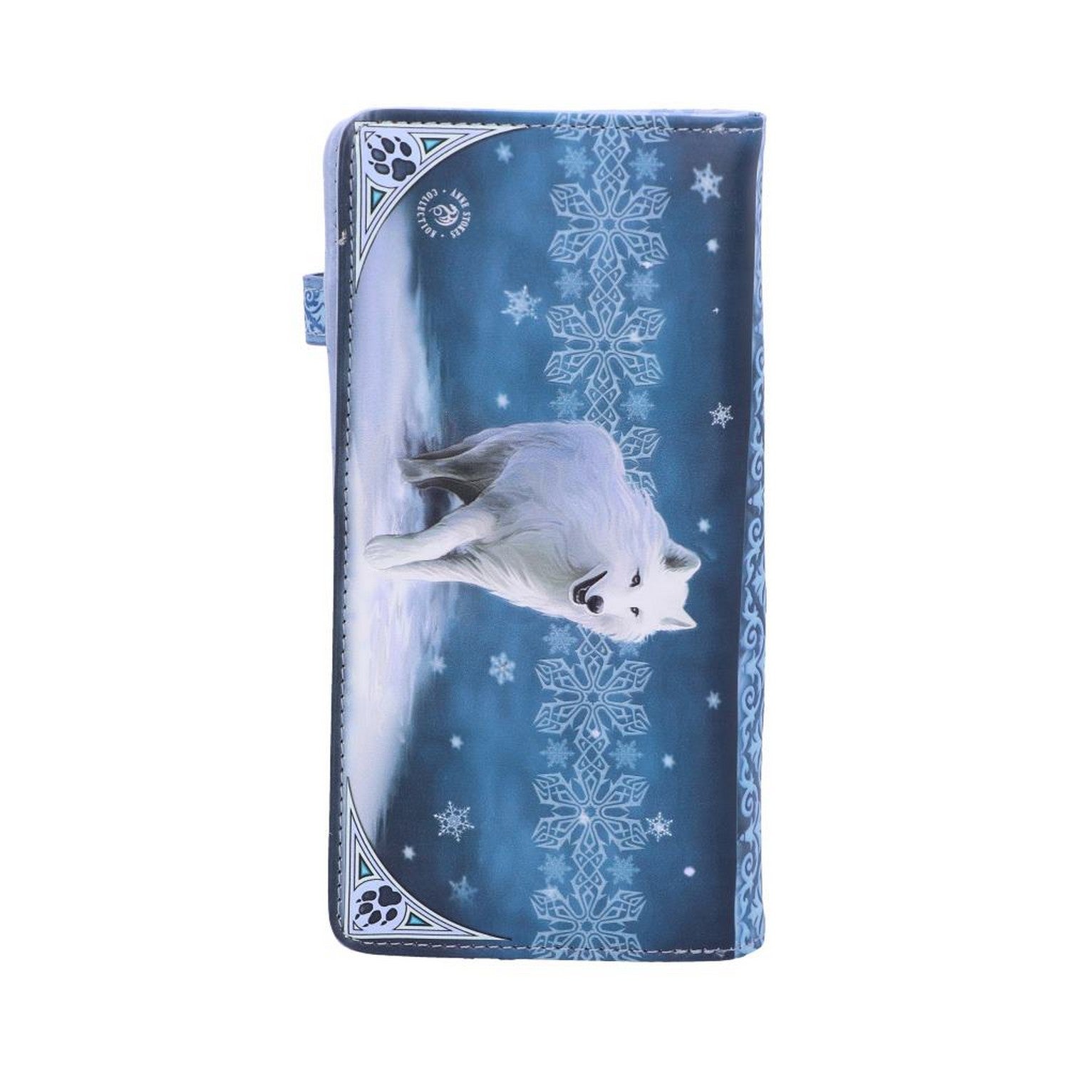 Anne Stokes Winter Guardians Wolf Embossed Purse B3930K8