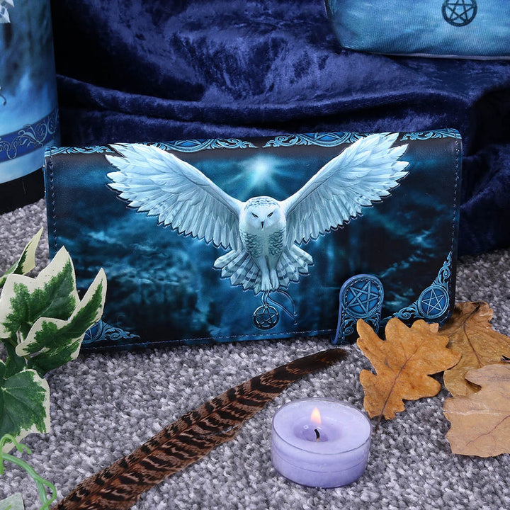 Anne Stokes Awaken Your Magic Owl Embossed Purse B3932K8