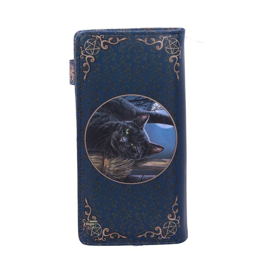 Nemesis Now Lisa Parker A Brush With Magick Cat Purse Navy 18.5cm B3941K8