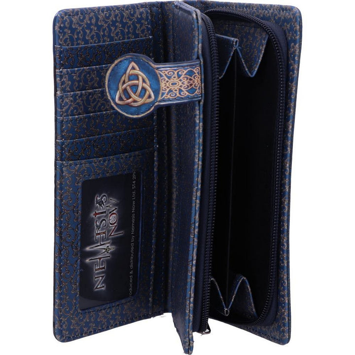 Nemesis Now Lisa Parker A Brush With Magick Cat Purse Navy 18.5cm B3941K8