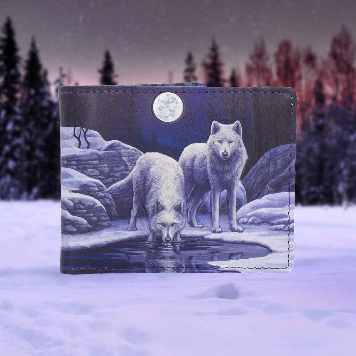 Lisa Parker Warriors of Winter Wolf Wallet B3951K8